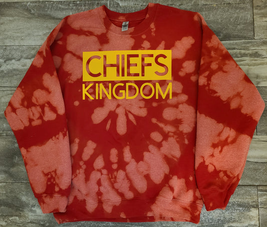 Tie Dye Chiefs Kingdom Crewneck