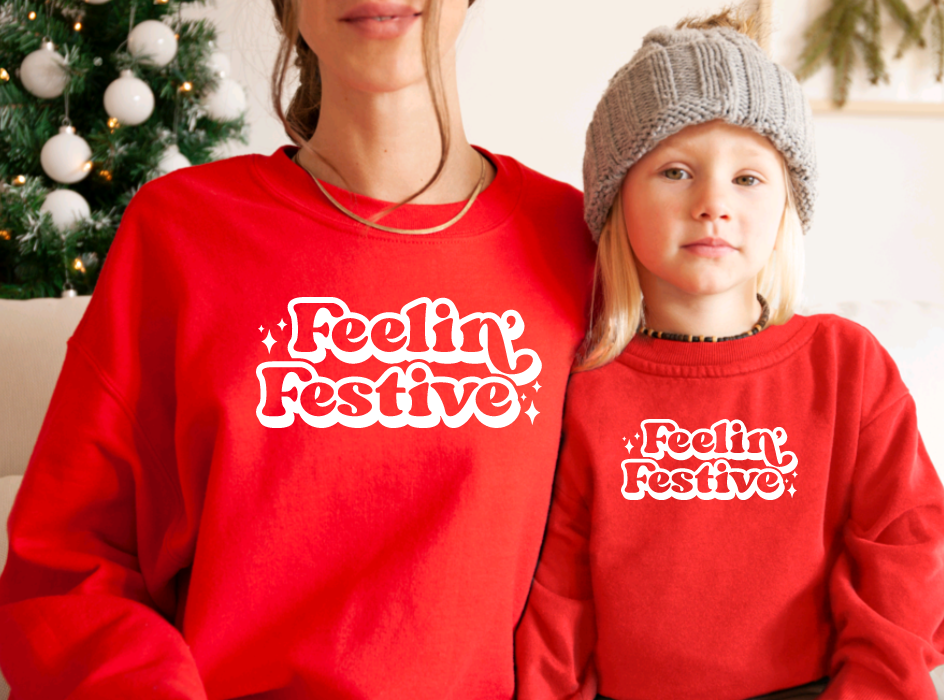 Feelin' Festive Sweater - Adult