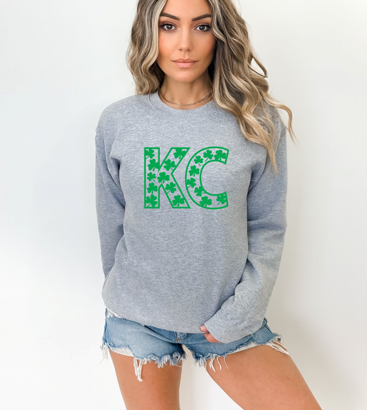 KC Shamrock T-Shirt/Sweatshirt - Adult