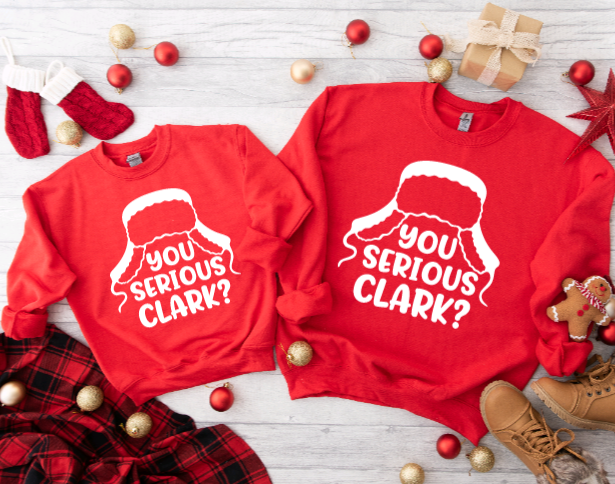 You Serious Clark Sweater - Red - Adult